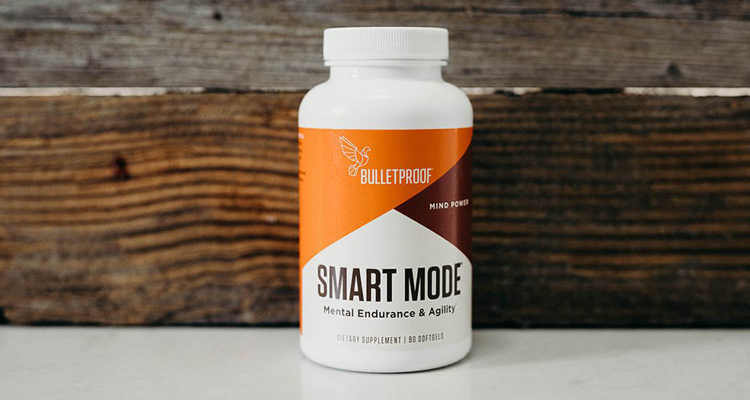 picture of Bulletproof Smart Mode supplement bottle