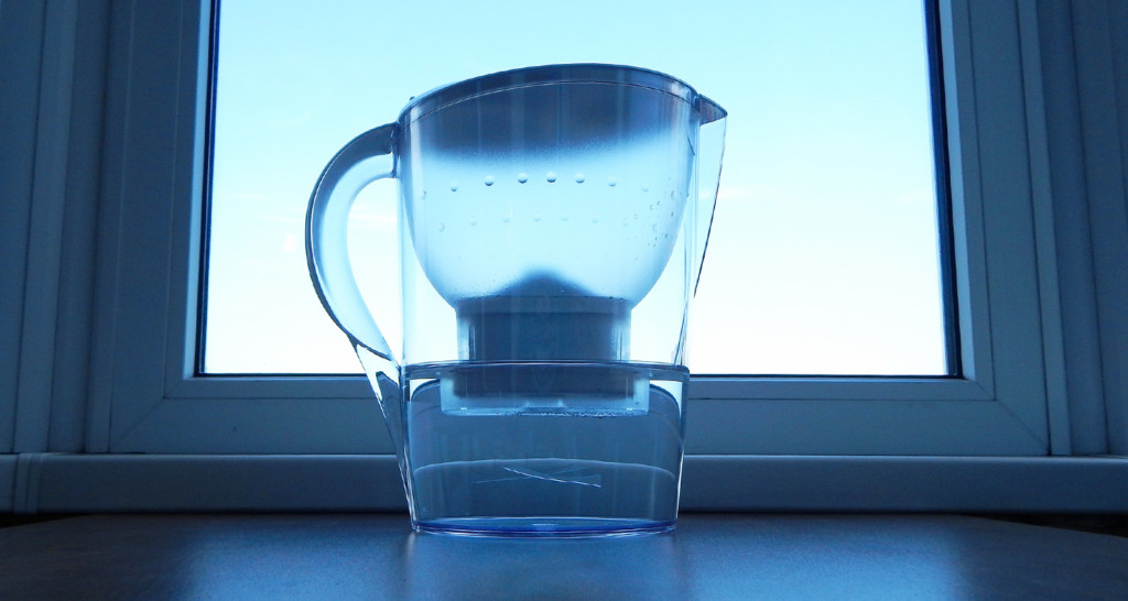 Filtered water instead of plastic bottles