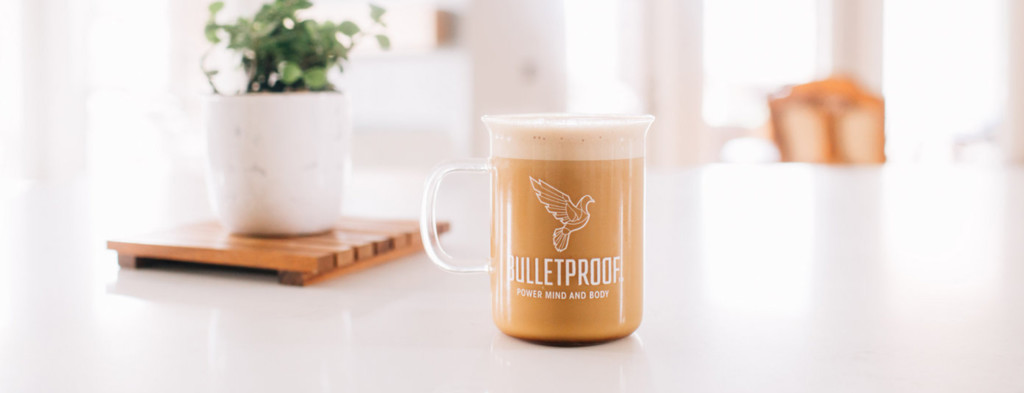 Bulletproof Coffee on table