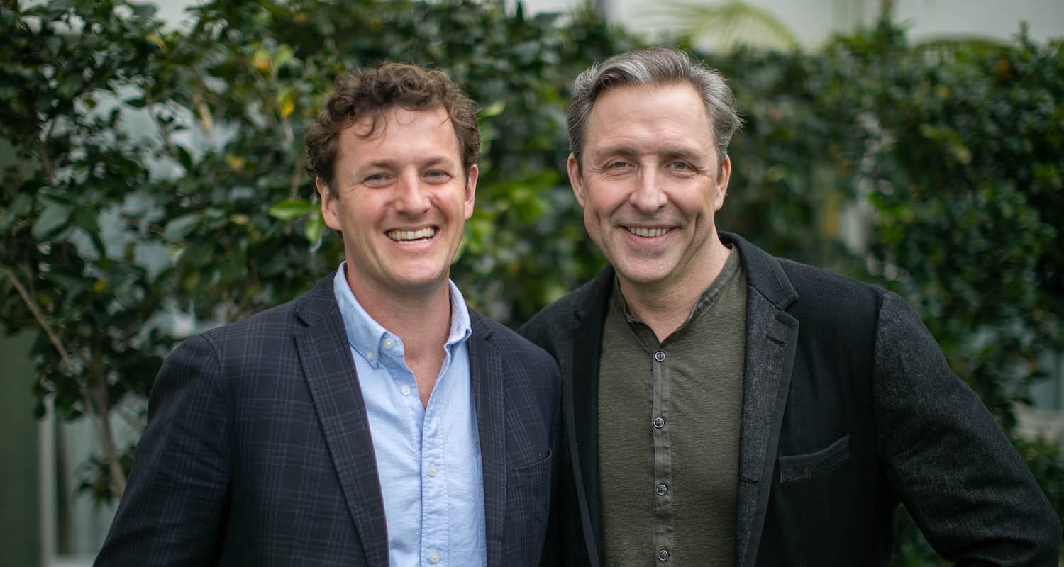 Dave Asprey and Cody Hopkins of Grass Roots Coop