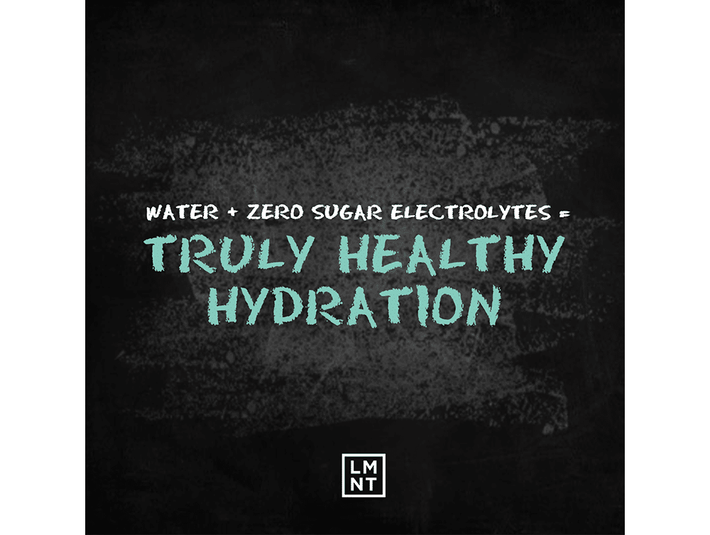 LMNT hydration infographic
